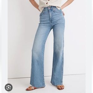 Madewell High Rise Flare Jeans 28